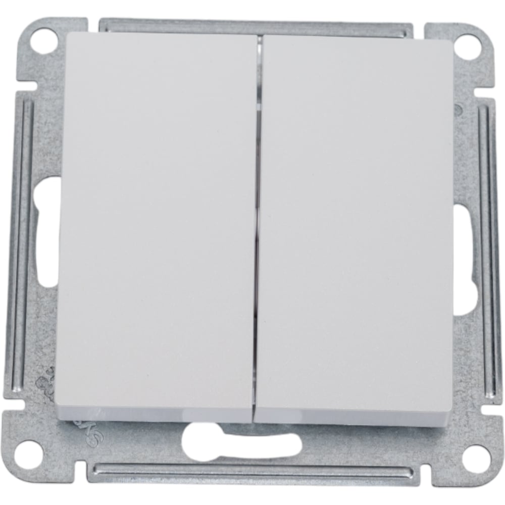 Изображение товара Механизм 2-клавишного перекрестного переключателя Atlasdesign жемчуг.jpg