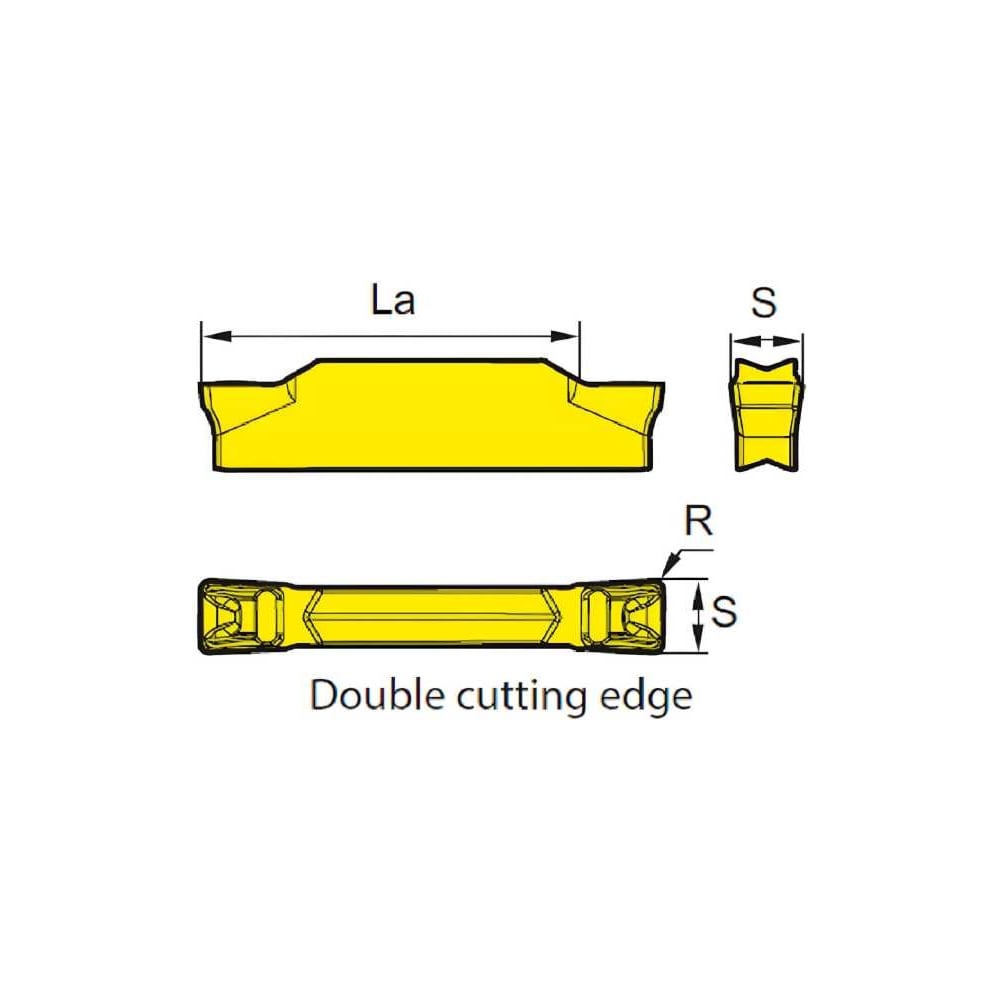 Изображение товара Пластины для обработки металлов ZTBD02002-mm YB9320, 10 шт ЗCC-CT