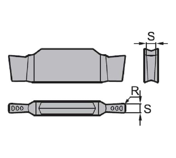 Изображение товара Пластина ZTCD01202-EG YBG302, 10 шт ZCC-CT 00001218446