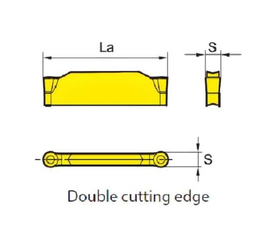 Изображение товара Пластина ZRFD03-MG YBG302, 10 шт ZCC-CT 00001218403