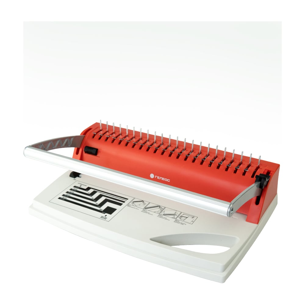 Изображение товара Механический брошюратор переплетчик ГЕЛЕОС БП-9+ А4 до 150 листов, пластиковая пружина