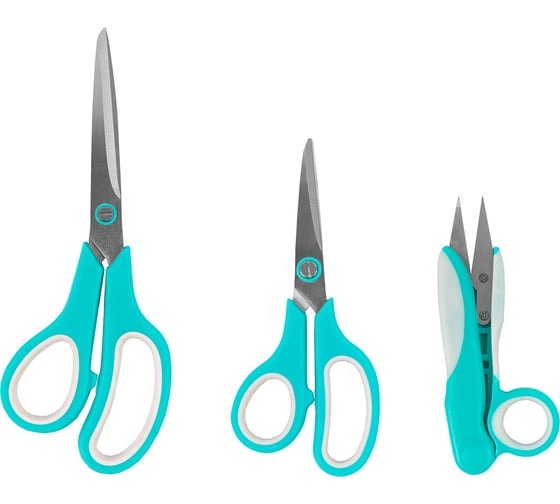 Изображение товара Ножницы для шитья и рукоделия BLITZ набор 3 предмета BSN-01 696130