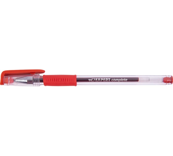 Изображение товара Неавтоматическая гелевая ручка Expert Complete 12 шт 0.5 мм с грипом Premier ECGP-06 03 цвет чернил: красный 716919