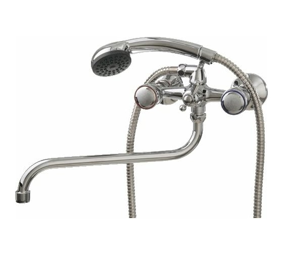 Изображение товара Смеситель для ванны LEDEME шаровый переключатель душа, керамика L2217 65723