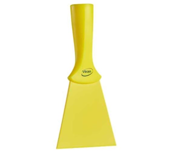 Изображение товара Нейлоновый скребок Vikan с винтовой ручкой, 100 мм, желтый цвет 40126