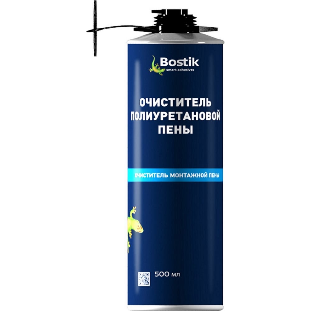 Очиститель полиуретановой пены Bostik очиститель mastertex premium для затвердевшей пены 500 мл