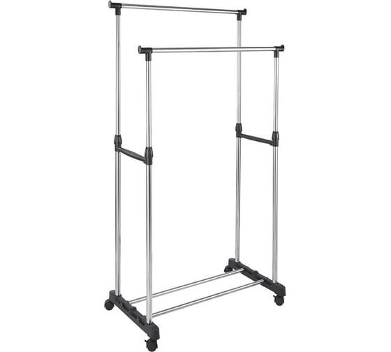 Изображение товара Вешалка для одежды Уютомания УЮТ-3004 напольная, две перекладины, 800х430х1550 мм 0R-00006696