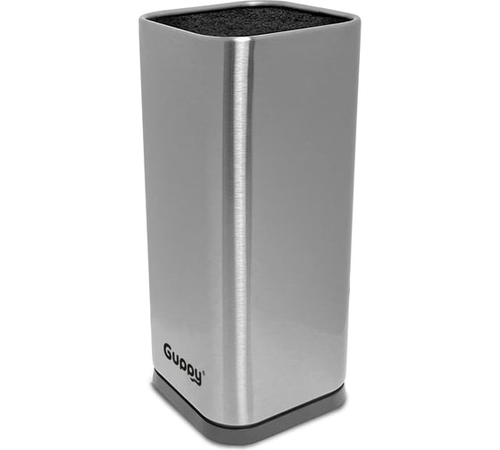 Изображение товара Универсальная подставка для ножей Guppy 9,5х9,5х22,8 см, нержавеющая сталь, прямоугольная 8455860