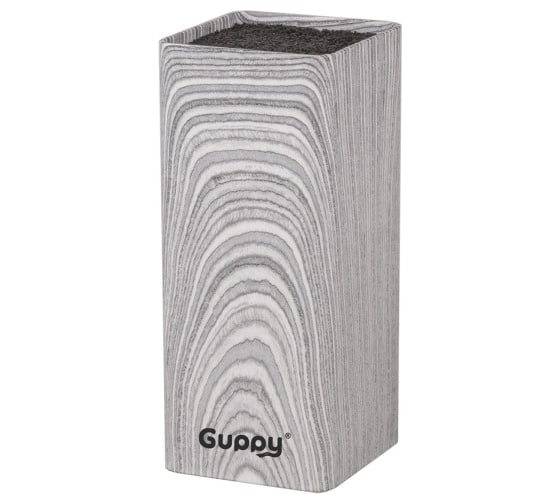 Изображение товара Универсальная подставка для ножей Guppy 9х9х22,5 см, принт дерево 8455850