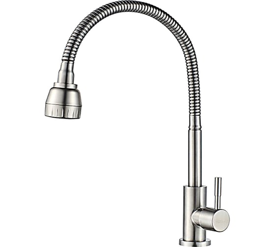 Изображение товара Кран-моно LEDEME с гибким изливом L74295 65667