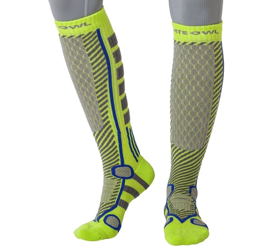 Изображение товара Термоноски White Owl A1-90671, размер 43-46, серый с желтым W112840