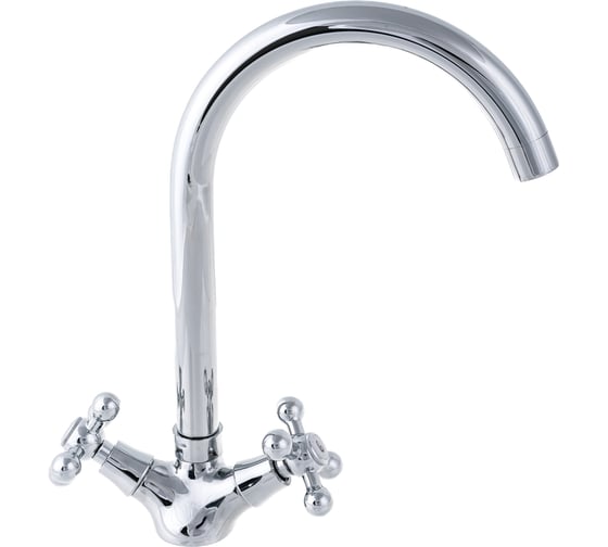 Изображение товара Смеситель для кухни LEDEME литой излив, крест, керамика L4319 89595