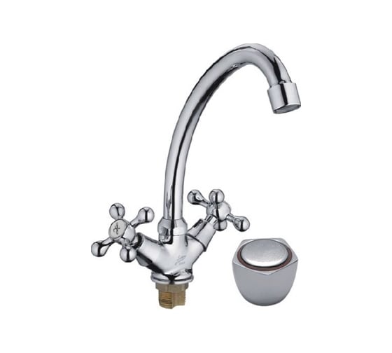 Изображение товара Смеситель для кухни LEDEME керамика, с гайкой L5909 65726