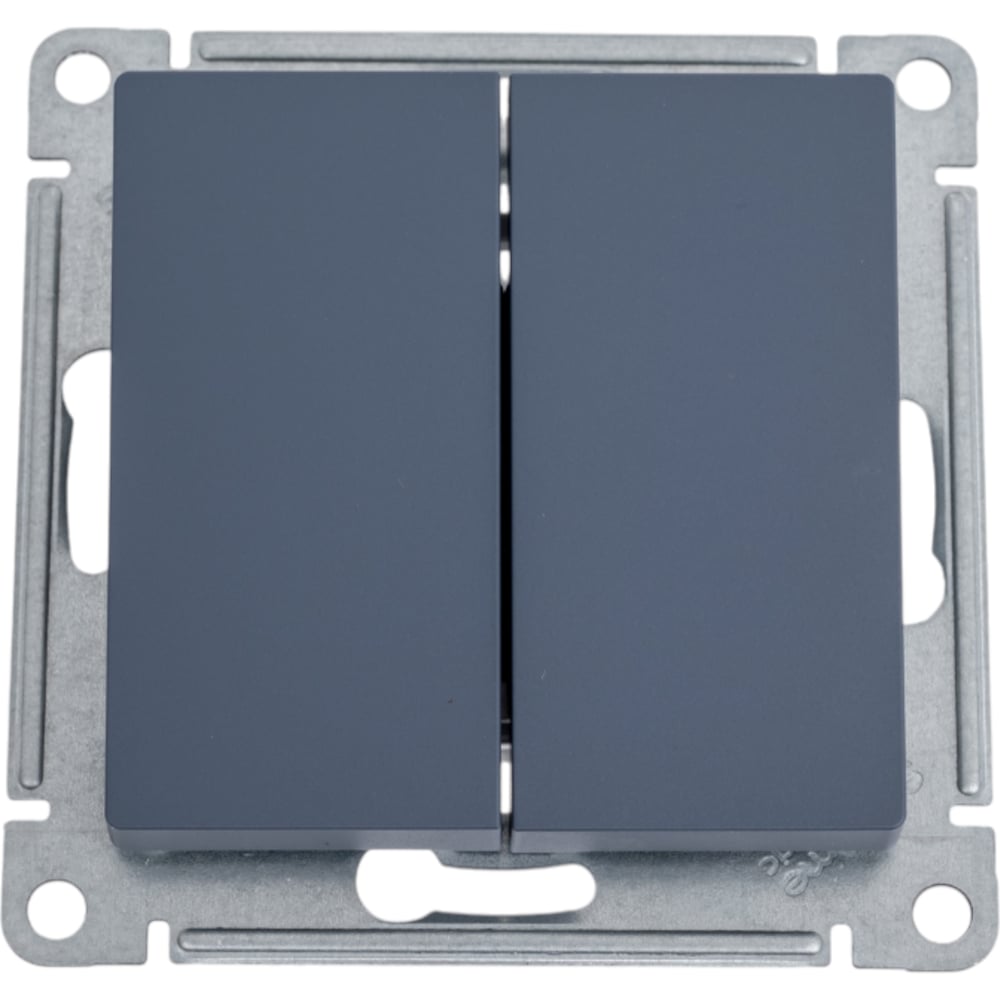 Изображение товара Механизм 2-клавишного выключателя с самовозвратом Systeme Electric Atlasdesign грифель сх.2