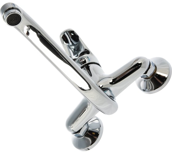 Изображение товара Смеситель LEDEME настенный картридж диаметр 35 мм излив L25S силумин L4614-В 65761