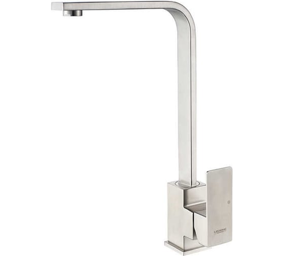 Изображение товара Смеситель для кухни LEDEME картридж 35 мм, нержавейка, L74033 65881