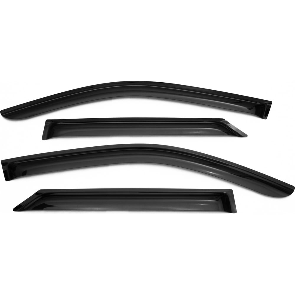 Изображение товара Дефлекторы окон SIM для Subaru XV 2017 года и новее - темные 4 шт.