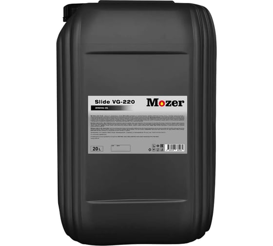 Изображение товара Масло для направляющих скольжения Slide-220, канистра 20 л MOZER 4635185