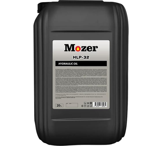 Изображение товара Масло гидравлическое Hydraulic Oil HLP-32, канистра 20 л MOZER 4634935