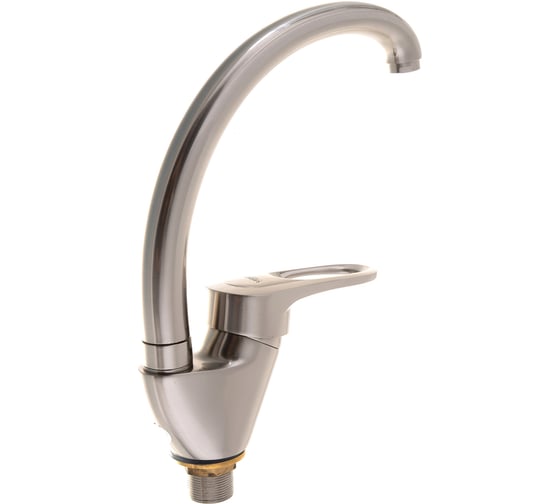 Изображение товара Смеситель для кухни LEDEME картридж диаметр 40 мм, с гайкой, сатин L5904A 65690