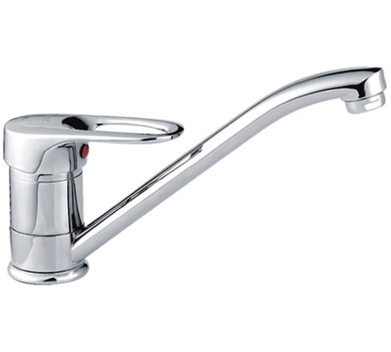 Изображение товара Смеситель для кухни LEDEME картридж диаметр 40 мм, силумин L4228-B 806680