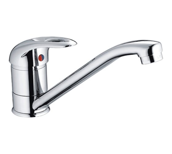 Изображение товара Смеситель для кухни LEDEME картридж диаметр 40 мм, цинк с гайкой L4202-B 806701