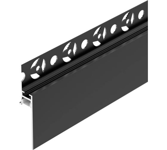 Изображение товара Профиль Arlight PLINTUS-FANTOM-H35-2000 BLACK 2м 043665