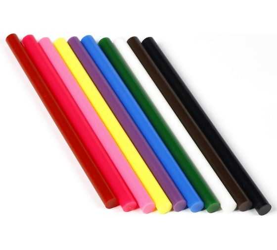 Изображение товара Стержни клеевые для пистолета 11.2x200 мм, EVA, 10 шт Smartbuy SBT-GGGC-10