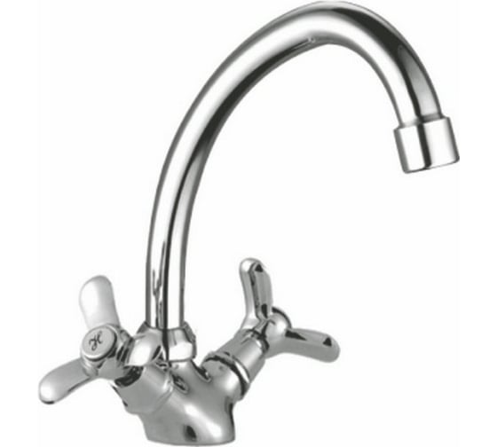 Изображение товара Смеситель для кухни LEDEME крест керамика L4112 806922