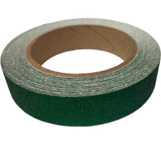 Изображение товара Противоскользящая лента No Skidding зеленая, 2.5 см, 6.1 м NS5101GN20
