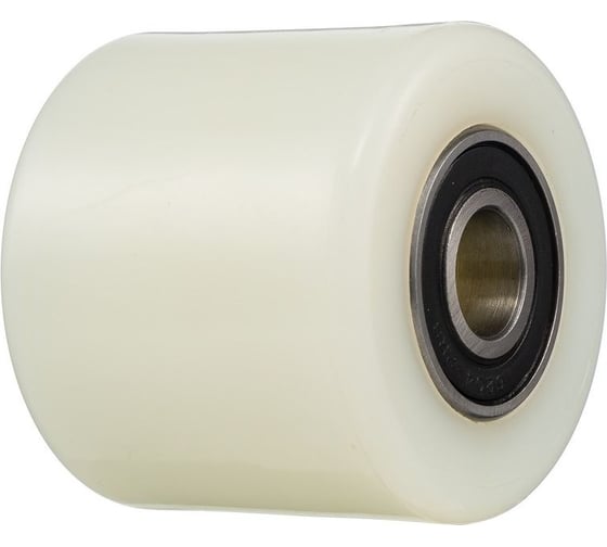 Изображение товара Ролик подвилочный для гидравлической тележки, диаметр 80 мм, ширина 60 мм, шариковые подшипники под ось 20 мм в комплекте СТЕЛЛА-ТЕХНИК R-02-1-60