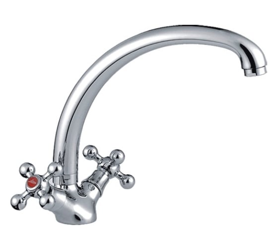 Изображение товара Смеситель для кухни LEDEME литой излив, керамика L4219 89725