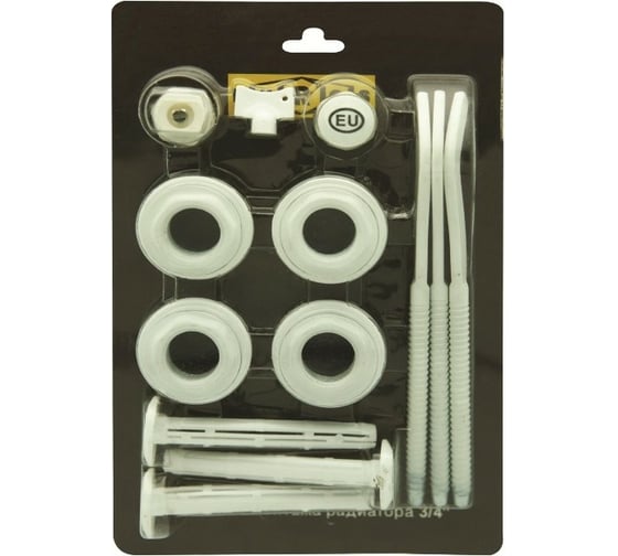 Изображение товара Комплект для монтажа радиатора KROMWELL, с 3-мя кронштейнами 3/4" EU.ST6134040 34_k