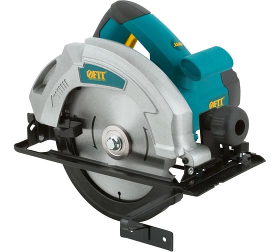 Изображение товара Дисковая пила FIT 1300 Вт, 4500 об/мин, 185/20 мм, железная опора, резкий наклон, блок шпинделя, коробка 80404