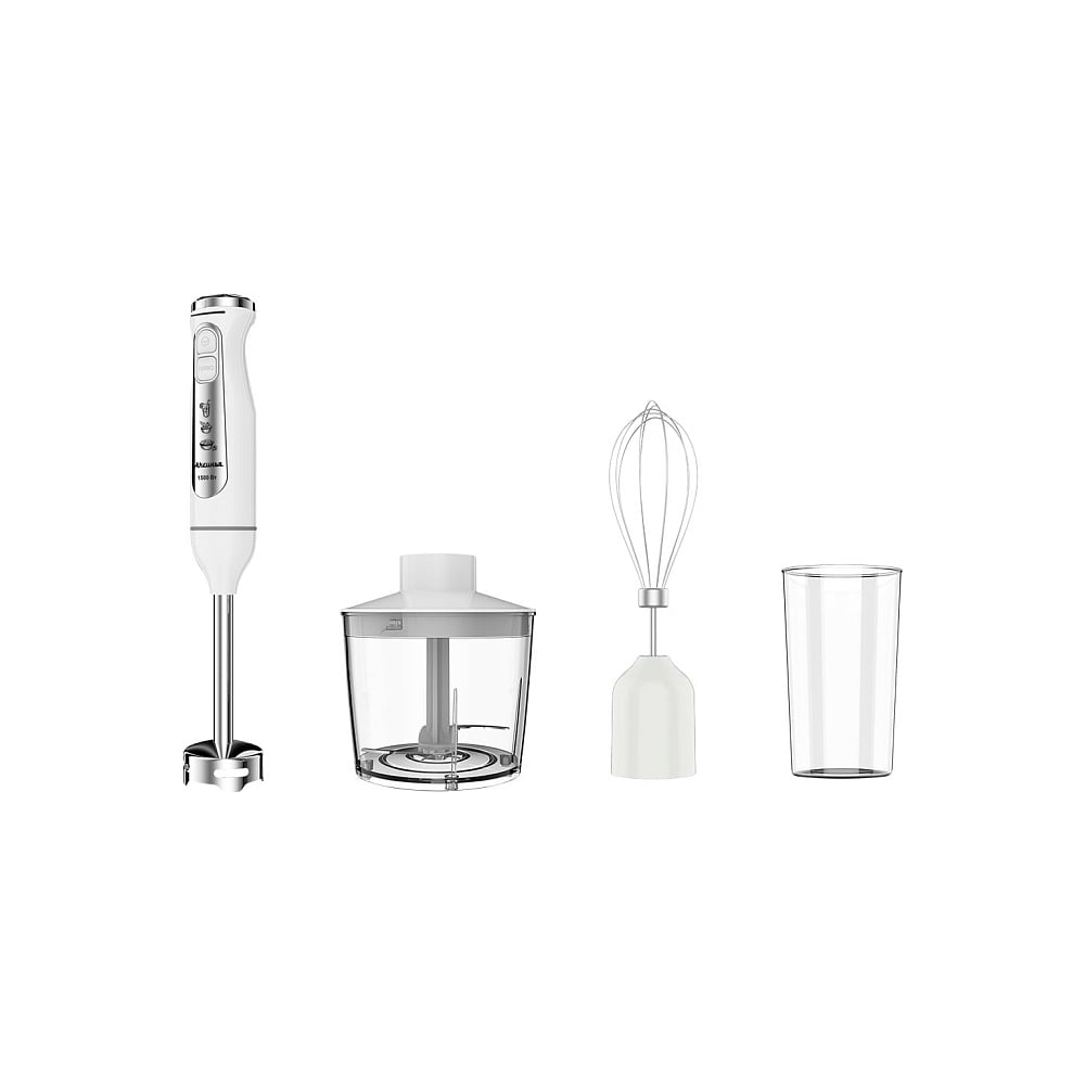 Изображение товара Блендер Аксинья КС-321В 1500 Вт, белый, 3 насадки