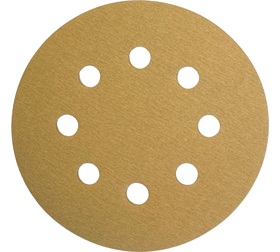 Изображение товара Шлифовальные круги на липучке 125 мм, Р400, 100 шт Vitatools G-125-P400-100-8