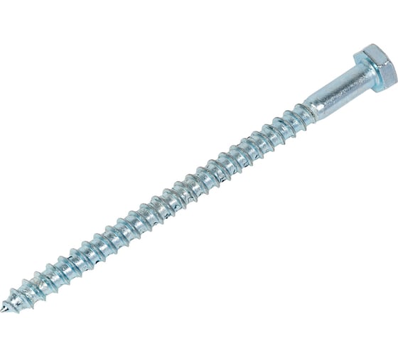 Изображение товара Шуруп для крепления лаг и реек STEELREX цинк 8x120 мм, коробка 25 шт. 0127008120B300002516