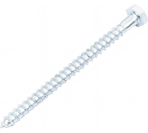 Изображение товара Шуруп для крепления лаг и реек STEELREX цинк 6x80 мм, коробка 50 шт. 0127006080B300005016
