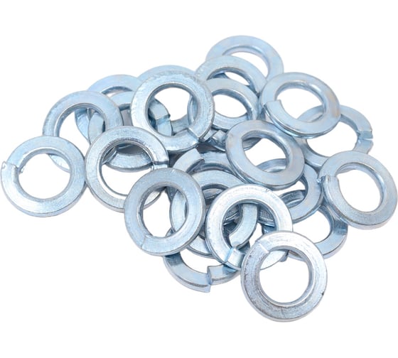 Изображение товара Шайба STEELREX DIN 127 гроверная, цинк М 8 мм, коробка 200 шт. 0230008000B500020064