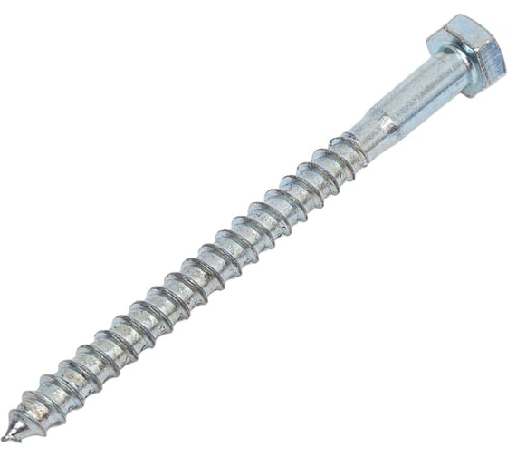 Изображение товара Шуруп для крепления лаг и реек STEELREX цинк 8x100 мм, коробка 25 шт. 0127008100B300002516
