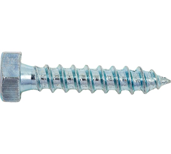 Изображение товара Шуруп для крепления лаг и реек STEELREX цинк 6x30 мм, коробка 80 шт. 0127006030B400008032