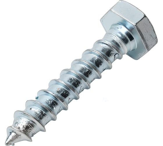 Изображение товара Шуруп для крепления лаг и реек STEELREX цинк 10x50 мм, коробка 25 шт. 0127010050B400002532