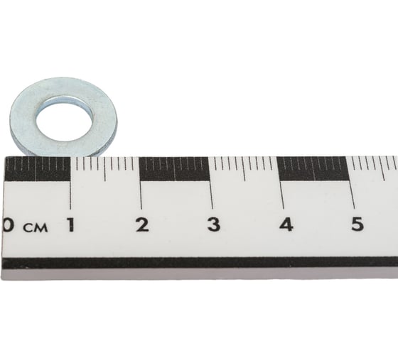 Изображение товара Шайба STEELREX DIN 125 простая, цинк М 8, коробка 200 шт. 0228008000B500020064