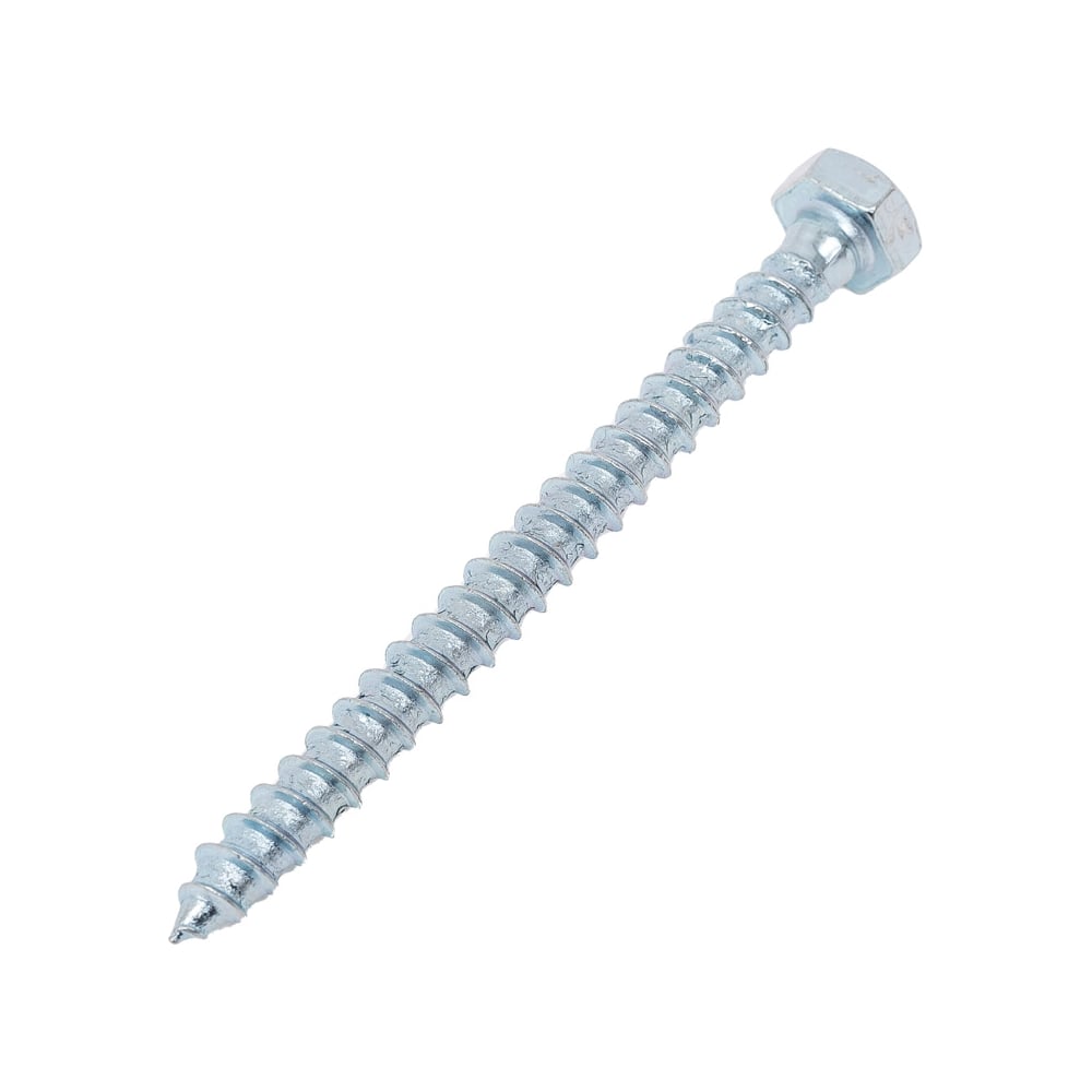 Изображение товара Шуруп для крепления лаг и реек STEELREX цинк 6x70 мм, коробка 40 шт