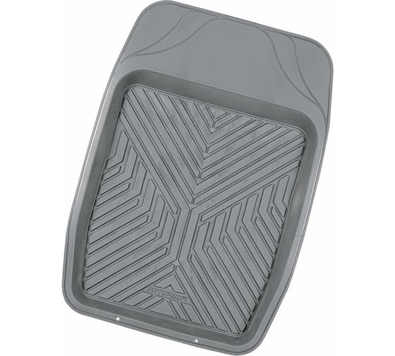 Изображение товара Коврик автомобильный для переднего ряда AUTOPROFI универсальный, морозостойкий, 1 штука, серый TER-150f GY