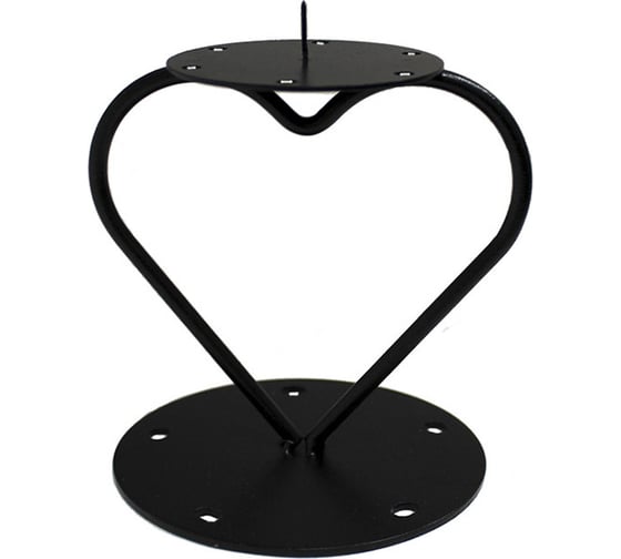 Изображение товара Подсвечник Lucky Guy ЭКО Сердце 670 04 Т4-01 Ч