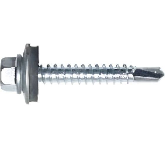 Изображение товара Саморез с шайбой epdm BEFAST наконечник сверло 5.5x19 мм, 250 шт. SSF55019250S