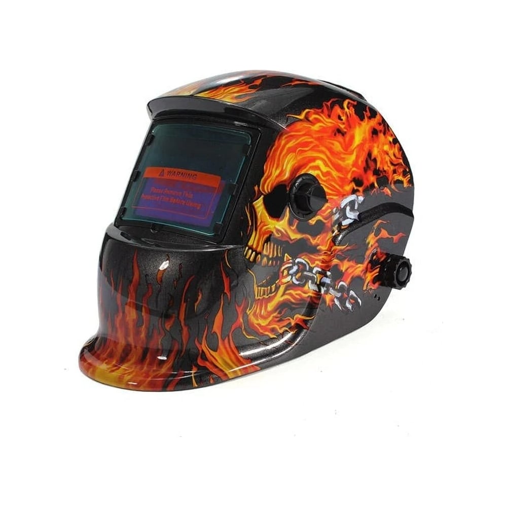 Изображение товара Маска сварщика МС-8000 цветная ЧЕРЕП Профессионал 0748167