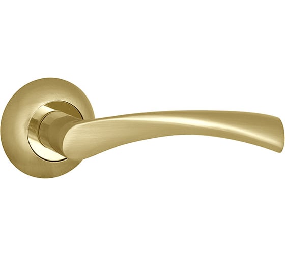 Изображение товара Раздельная ручка PUNTO CRONA TL SG/GP-4 мат. золото/золото 38393