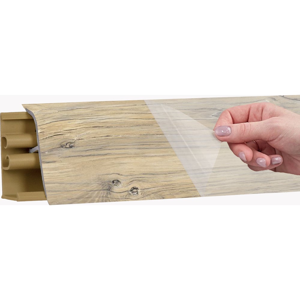 Изображение товара Плинтус KORNER LB-38(79) Редондо 3 м для межпанельных соединений